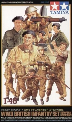Tamiya 32526 Coffret d'infanterie britannique (1/48)