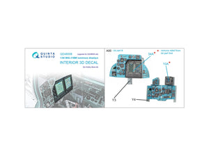 Quinta Studio QD48508 MiG-31BM luminous displays for QD48505/QDS-48505 sets (Hobby Boss) 1/48 – imagen 2