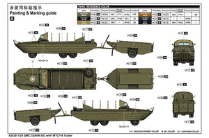 J&amp;#39;adore le kit 63539 GMC DUKW-353 avec remorque WTCT-6 à l&amp;#39;échelle 1/35 – image 4