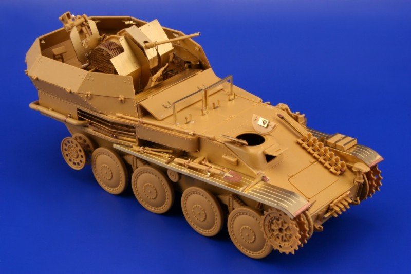 Eduard 36046 Flakpanzer 38 (Gepard) exterior 1/35 Italeri – Bild 9