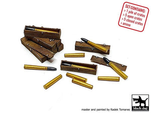 Black Dog T72118 King tiger ammo crate 1/72 – Bild 2