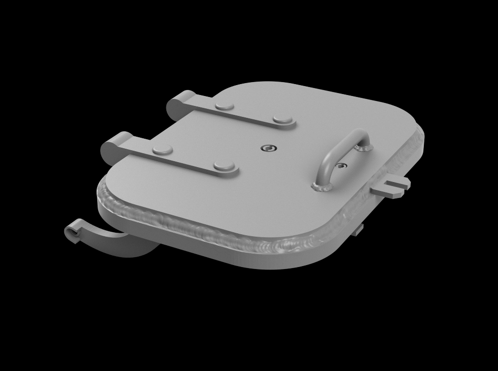 Panzer Art RE35-808 Tiger loader hatch (Initial) 1/35 – imagen 2