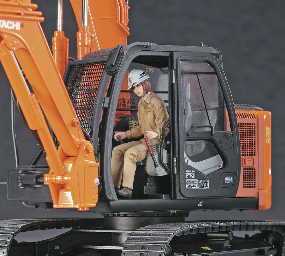 Hasegawa SW04 Hitachi Double Arm Working Machine Astaco Neo 1/35 – Bild 4