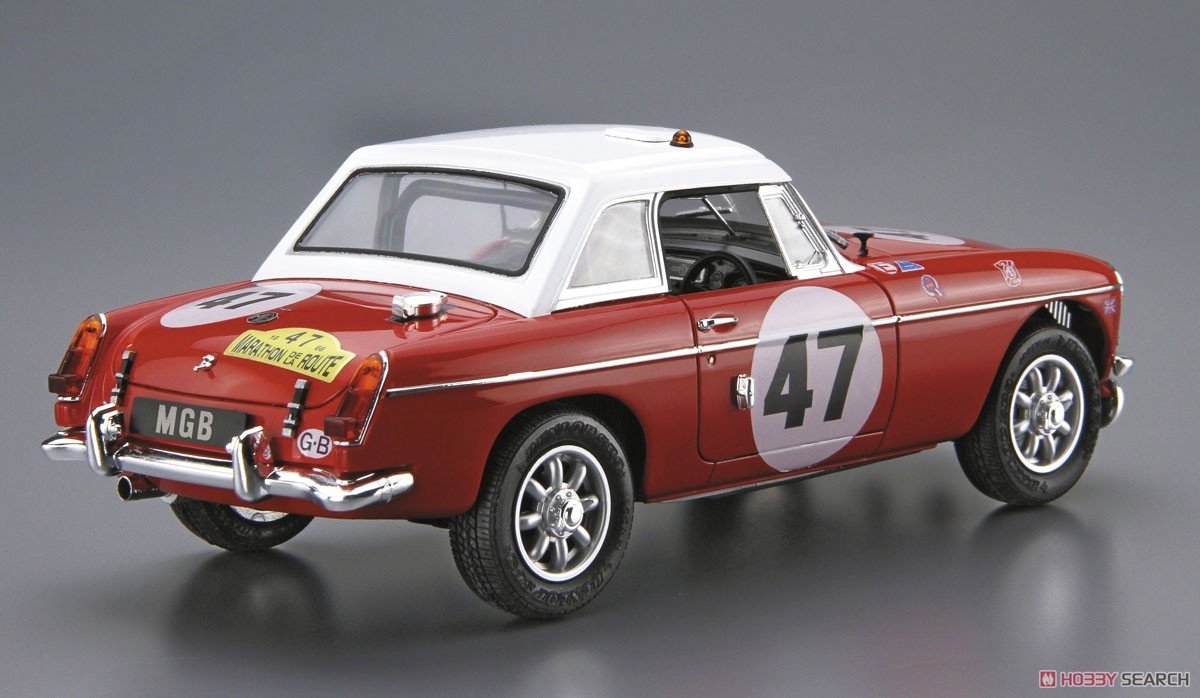 Aoshima 06126 MGB G/HM4 &amp;#39;66 1/24 – image 4