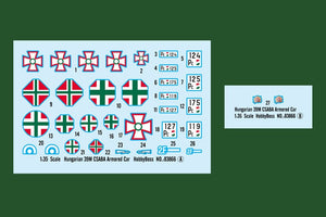 Hobby Boss 83866 Hungarian 39M CSABA Armored Car 1/35 – immagine 3