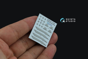Quinta Studio QP48033 F/A-18A/B/C/D tail reinforcement plates (all kits) 1/48 – zdjęcie 4