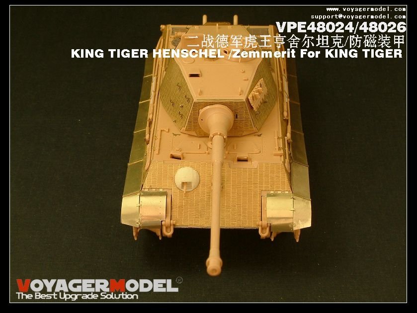 Voyager Model VPE48024 KING TIGER HENSCHEL 1/48 – Bild 6
