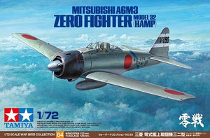 Tamiya 60784 Mitsubishi A6M3 Zero Fighter Model 32 (HAMP) 1/72
