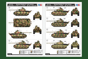 Hobby Boss 84552 German Panther G tank - late type 1/35 – zdjęcie 3