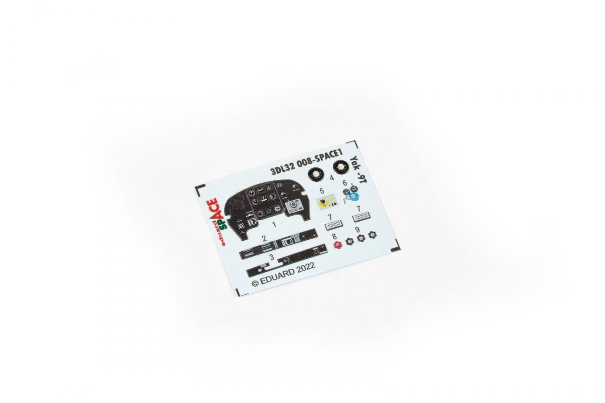 Eduard 3DL32008 Yak-9T SPACE ICM 1/32 – immagine 2