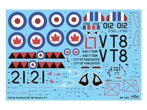 Infinity Models INF3203 DH-100 VAMPIRE F MK.3 1/32 – Bild 3