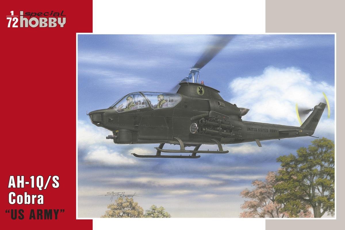 Special Hobby 72283 AH-1Q/ S Cobra &amp;quot;US Army Turkey&amp;quot; 1/72