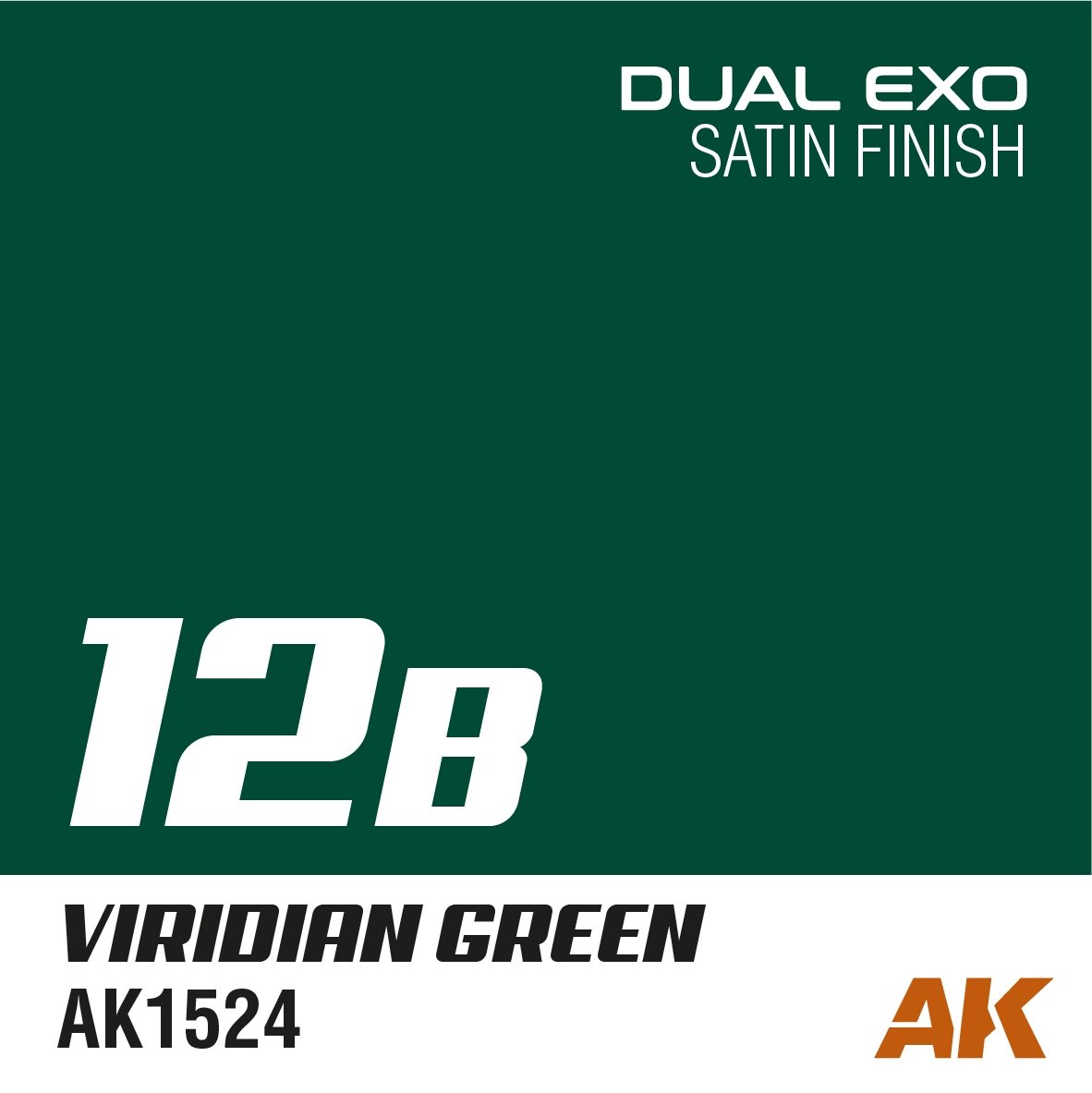 AK Interactive AK1556 DUAL EXO SET 12 – 12A ALIEN GREEN &amp;amp; 12B VIRIDIAN GREEN – immagine 3