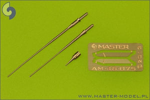 Master AM-48-075 SAAB JAS 39 Gripen - Pitot Tubes &amp;amp; Angle Of Attack probes 1/48