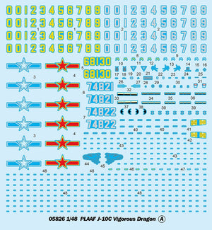 Trumpeter 05826 PLAAF J-10C Vigorous Dragon 1/48 – zdjęcie 3