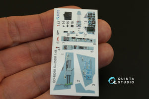 Quinta Studio QD48068 Su-25SM 3D-Printed &amp;amp; coloured Interior on decal paper (for KP kit) 1/48 – immagine 4