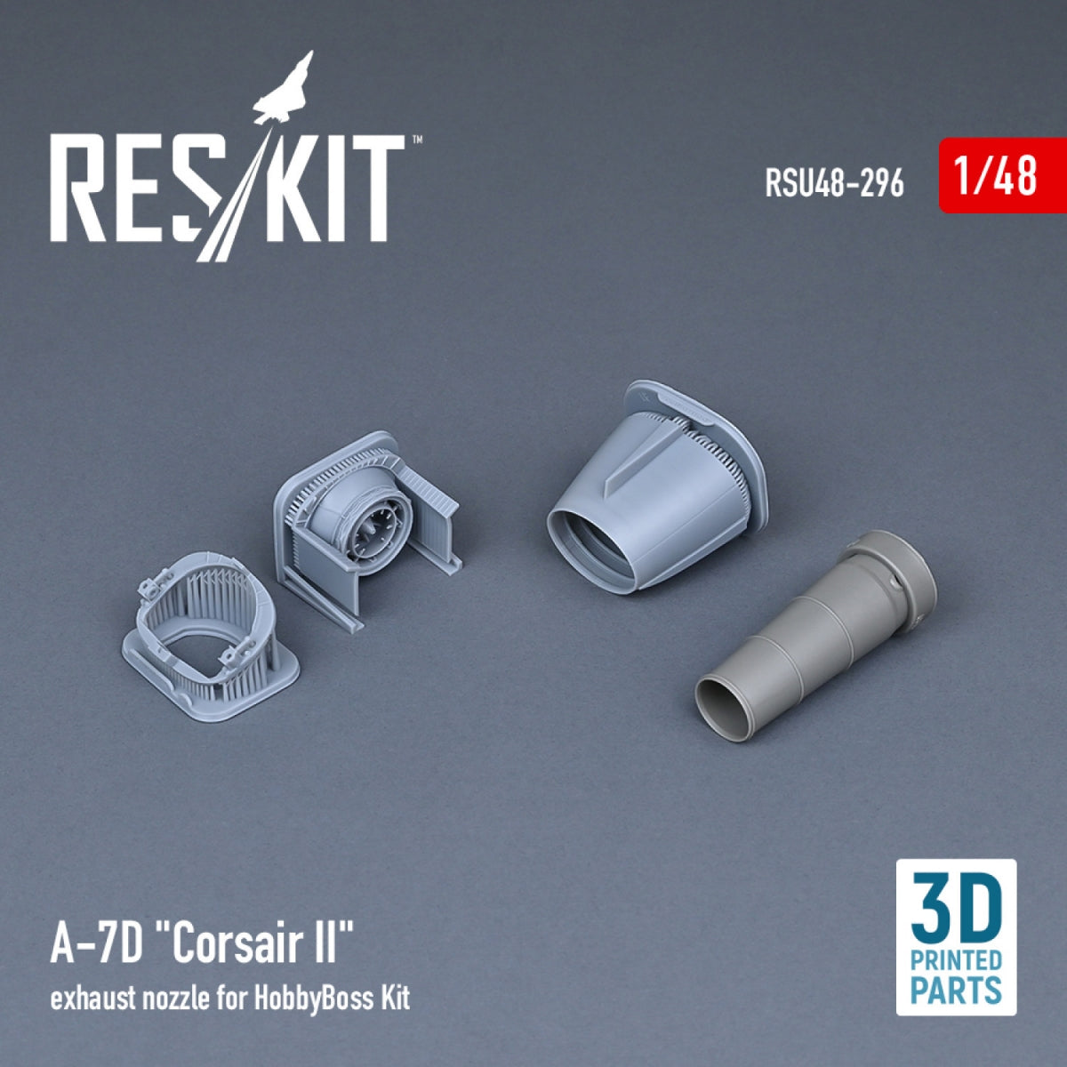 RESKIT RSU48-0296 A-7D &amp;quot;CORSAIR II&amp;quot; EXHAUST NOZZLE FOR HOBBYBOSS KIT 1/48 – Bild 3