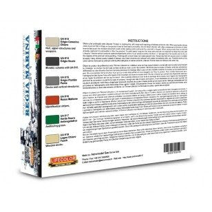 Coffret de peinture acrylique Lifecolor CS15 « Navires italiens » (6 x 22 ml) – image 2