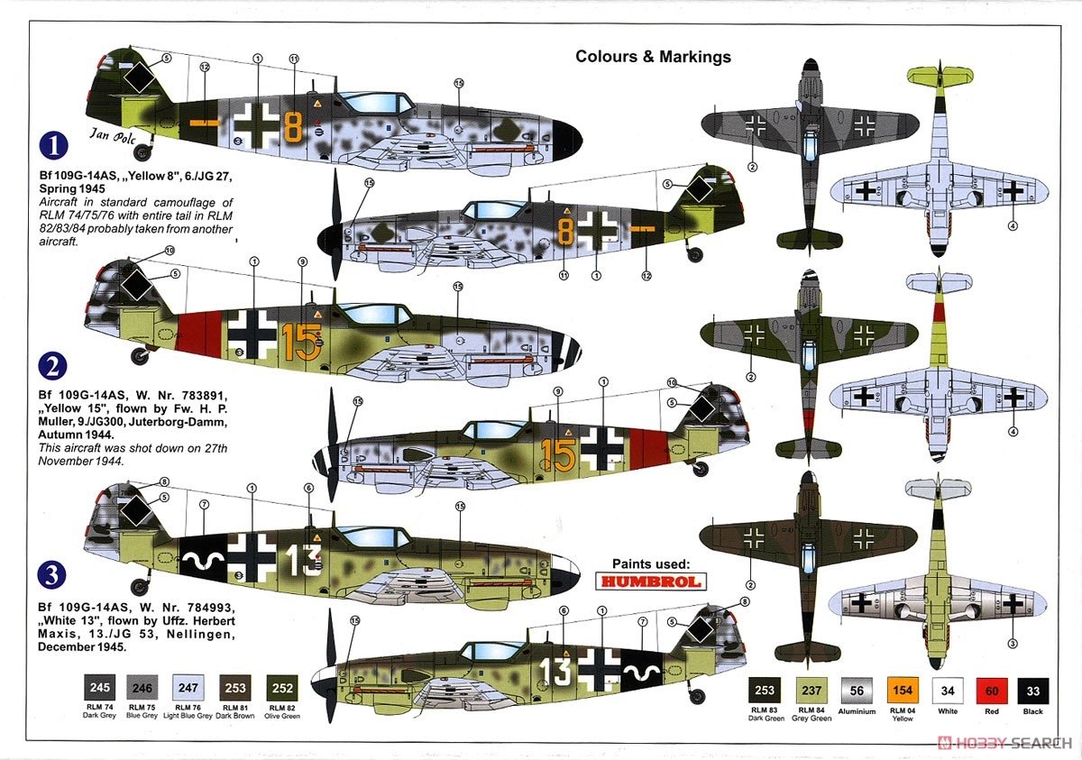 AZ-Model 7642 Bf-109G-14AS Reich Defence 1/72 – Bild 7