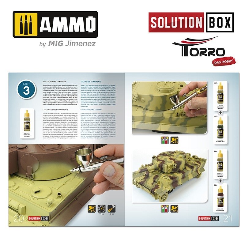 AMMO of Mig Jimenez 2414300001 How to paint WWII German Tanks - Solution Book – immagine 7