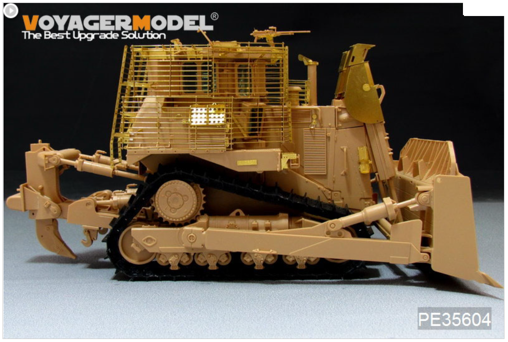 Voyager Model PE35604 Modern IDF D9R Armored BullDozer w/slat armour FOR MENG SS-002 1/35 – imagen 3