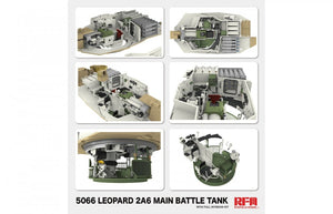 Rye Field Model 5066 Leopard 2 A6 - FULL INITERIOR 1/35 – immagine 3