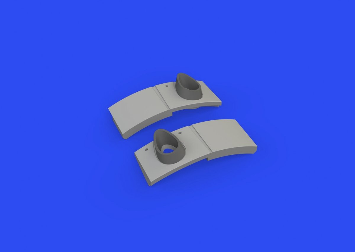 Eduard 648721 A6M2 Model 11 exhausts early PRINT EDUARD 1/48 – immagine 2