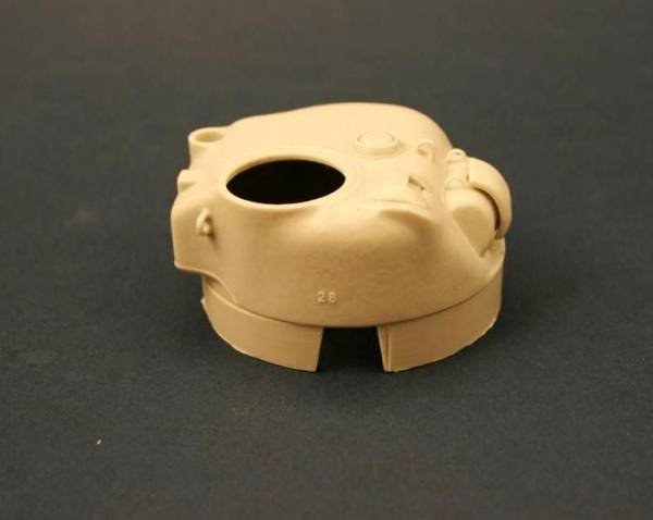 Panzer Art RE35-120 M4 “Low Bustle” initial turret (LIMA) 1/35 – immagine 4