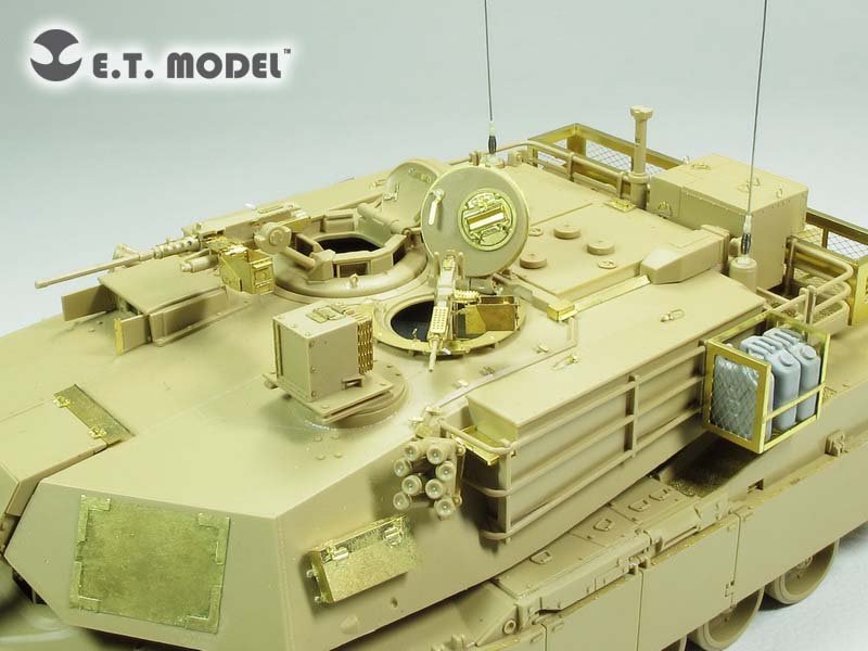 E.T. Model E35-201 US Army/MC M1A1 Main Battle Tank (For TAMIYA kit) 1/35 – immagine 6
