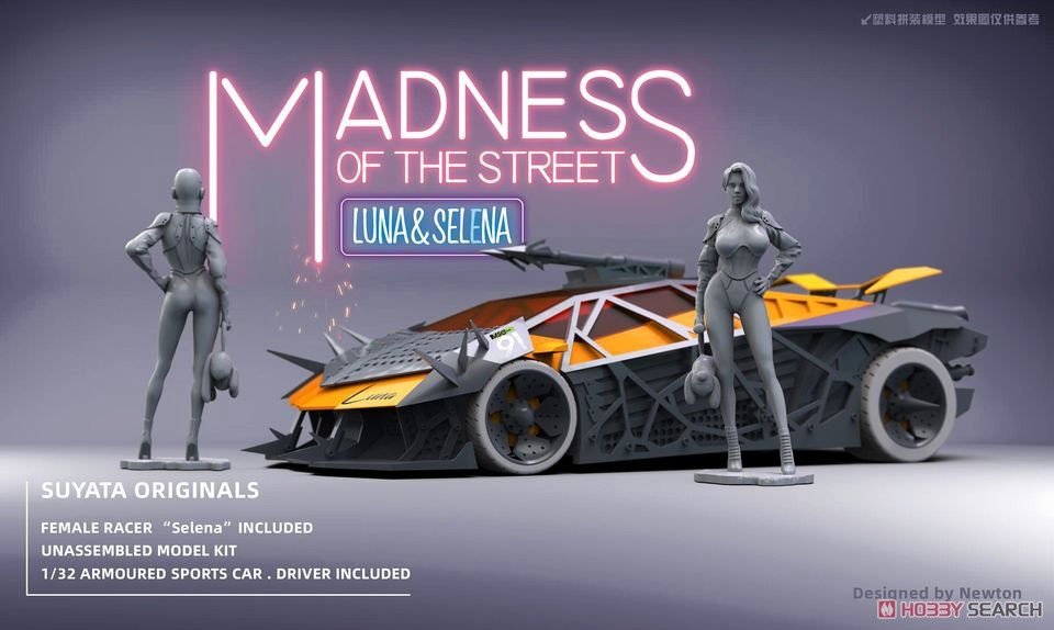 Suyata MS-001 Madness of the Street Luna &amp;amp; Selena 1/32 – immagine 2