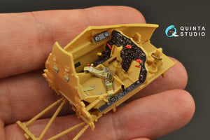 Quinta Studio QD32129 Hs 129B-2 3D-Printed &amp;amp; coloured Interior on decal paper ( Zoukei-Mura ) 1/32 – immagine 6