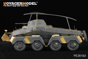 Voyager Model PE35193 WWII German Sd.Kfz.232 8 ROD early version for TAMIYA Kit 1/35 – zdjęcie 8