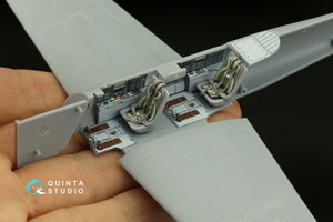 Quinta Studio QD48019 Yak-52 3D-Printed &amp;amp; coloured Interior on decal paper (ARK) 1/48 – Bild 8