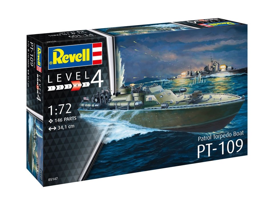 Revell 65147 Patrouilleur torpilleur PT-109 - Maquette au 1/72