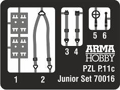 Arma Hobby 70016 PZL P.11c Junior Set 1/72 – immagine 2