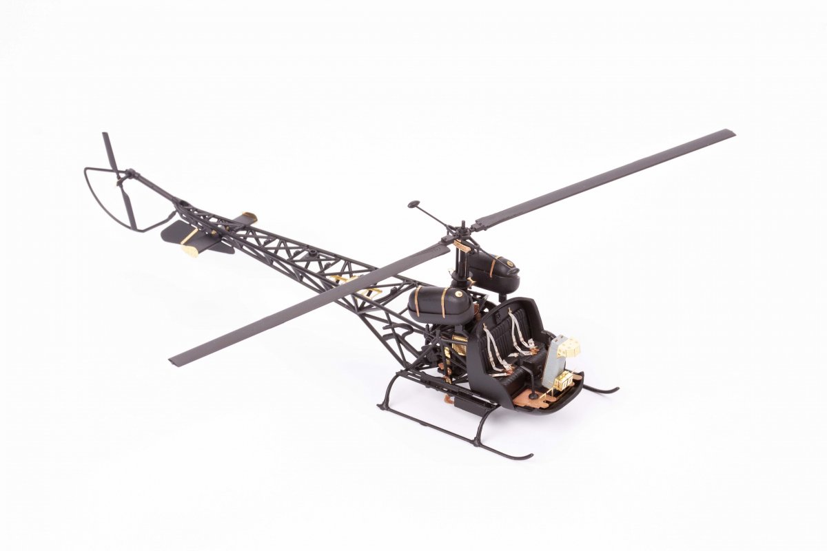 Eduard 491275 OH-13 ITALERI 1/48 – zdjęcie 9