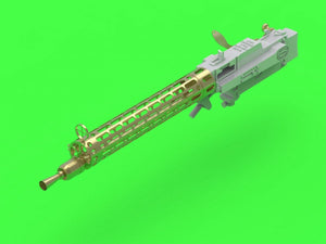 Master AM-32-121 Niemiecki karabin maszynowy z I w.św. Spandau LMG 8/15 (2szt.) (elementy żywiczne, toczone i fototrawione) 1/32 – zdjęcie 4