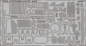 Eduard 32278 Su-25 Frogfoot exterior TRUMPETER 1/32 – immagine 2