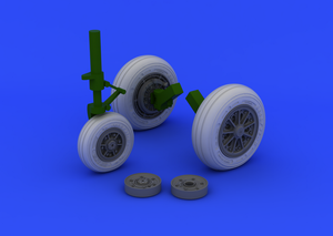 Eduard 632046 F-104 undercarriage wheels late 1/32 (ITALERI) – Bild 2