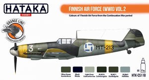 Hataka HTK-CS118 Finnish Air Force (WWII) Vol. 2 6x17ml – Bild 2