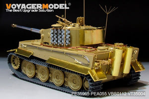 Maquette Voyager PE35965 Char Tiger I allemand de la Seconde Guerre mondiale, production tardive, pour RFM 5015, échelle 1/35  – image 11