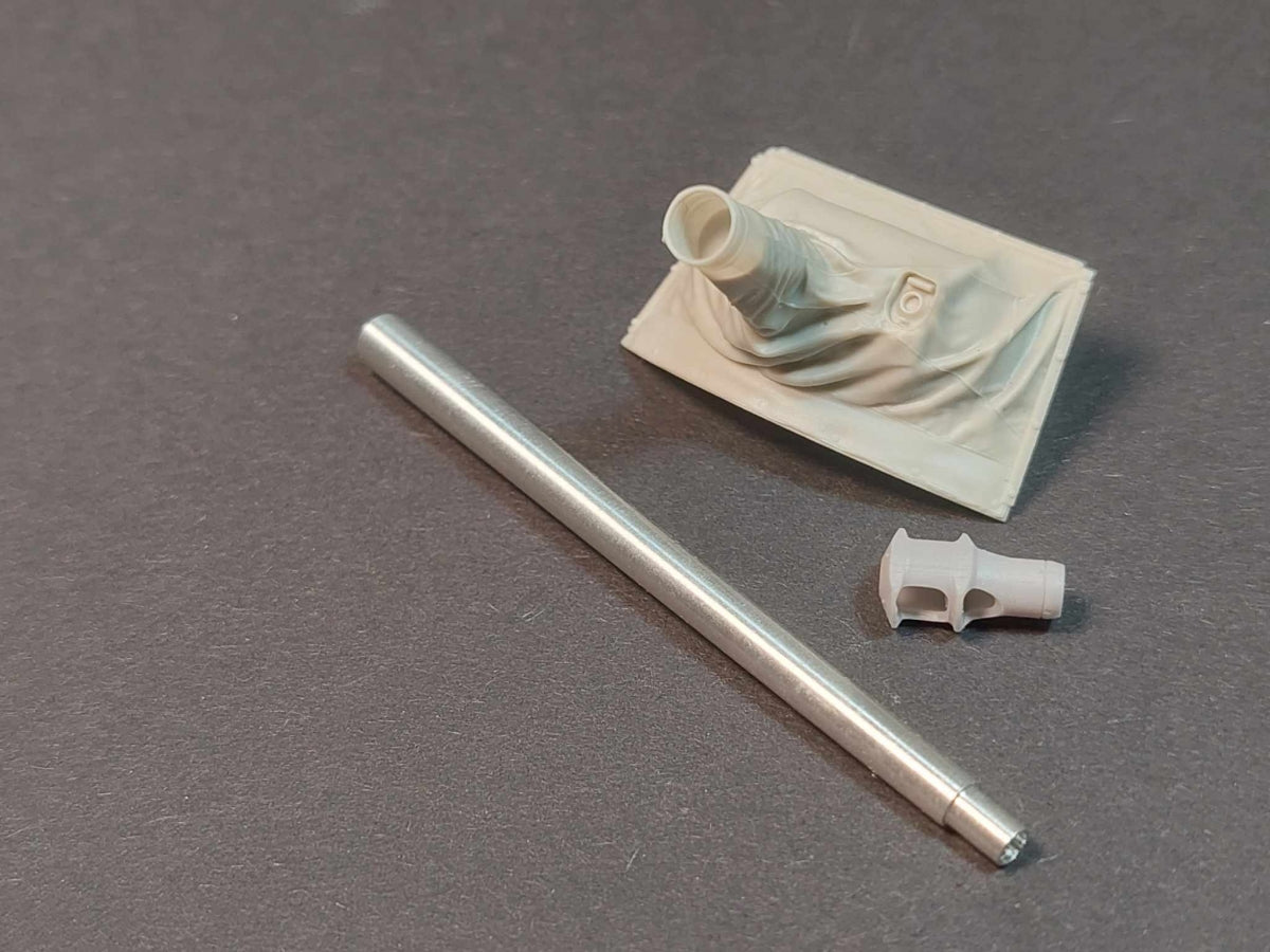 Panzer Art GB35-133 M18 “Hellcat” canvas mantlet with 76mm M1A2 Gun 1/35 – immagine 3