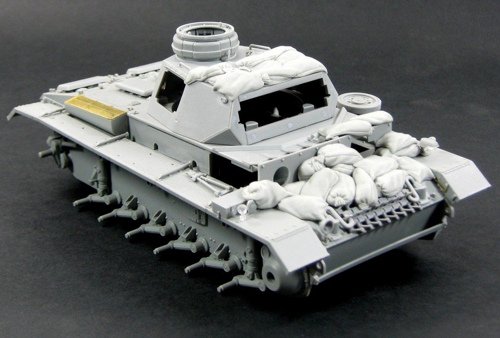 Panzer Art RE35-140 Sand armor for Panzer III (North Africa) 1/35 – zdjęcie 6