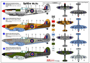 AZ Model AZ7390 Supermarine Spitfire Mk.IXc &amp;quot;MTO&amp;quot; (1/72) – image 2