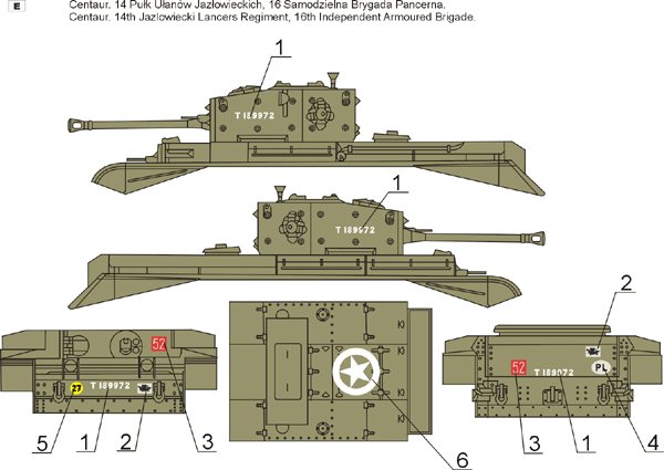 ToRo Model 35D16 - Cromwell &amp;amp; Centaur tanks in Polish service vol.1 1/35 – immagine 2