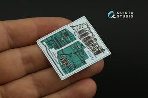 Quinta Studio QD48417 F-15C Eletronics bay 3D-Printed colored Interior on decal paper (Academy) 1/48 – image 3