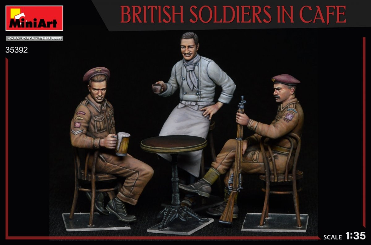 MiniArt 35392 BRITISH SOLDIERS IN CAFE 1/35 – Bild 2