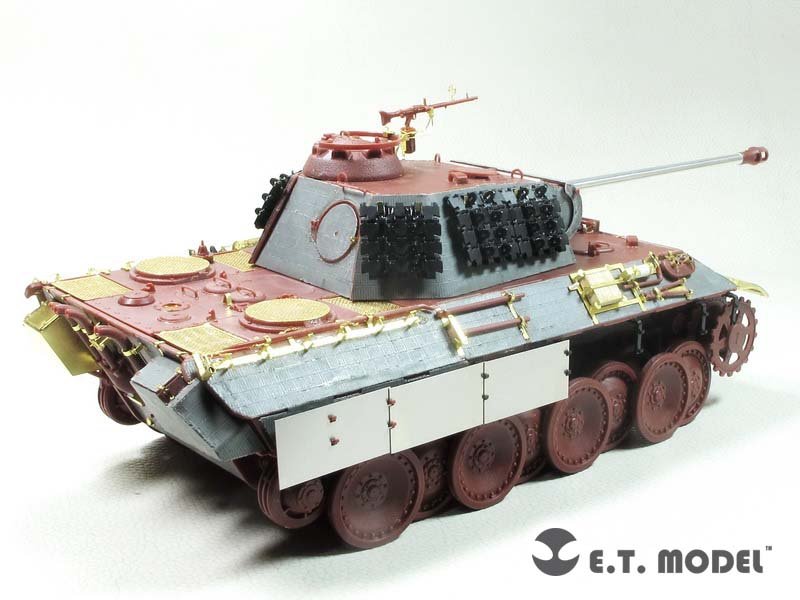 E.T. Model E35-266 WWII German Panther A（Late Production) for Meng TS-035 1/35 – imagen 5