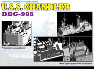 Dragon 7026 USS Chandler DDG-996 1/700 – image 3