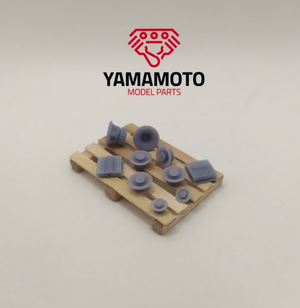 Yamamoto Model Parts YMPTUN32 Zestaw Car Audio 1/24 – immagine 2